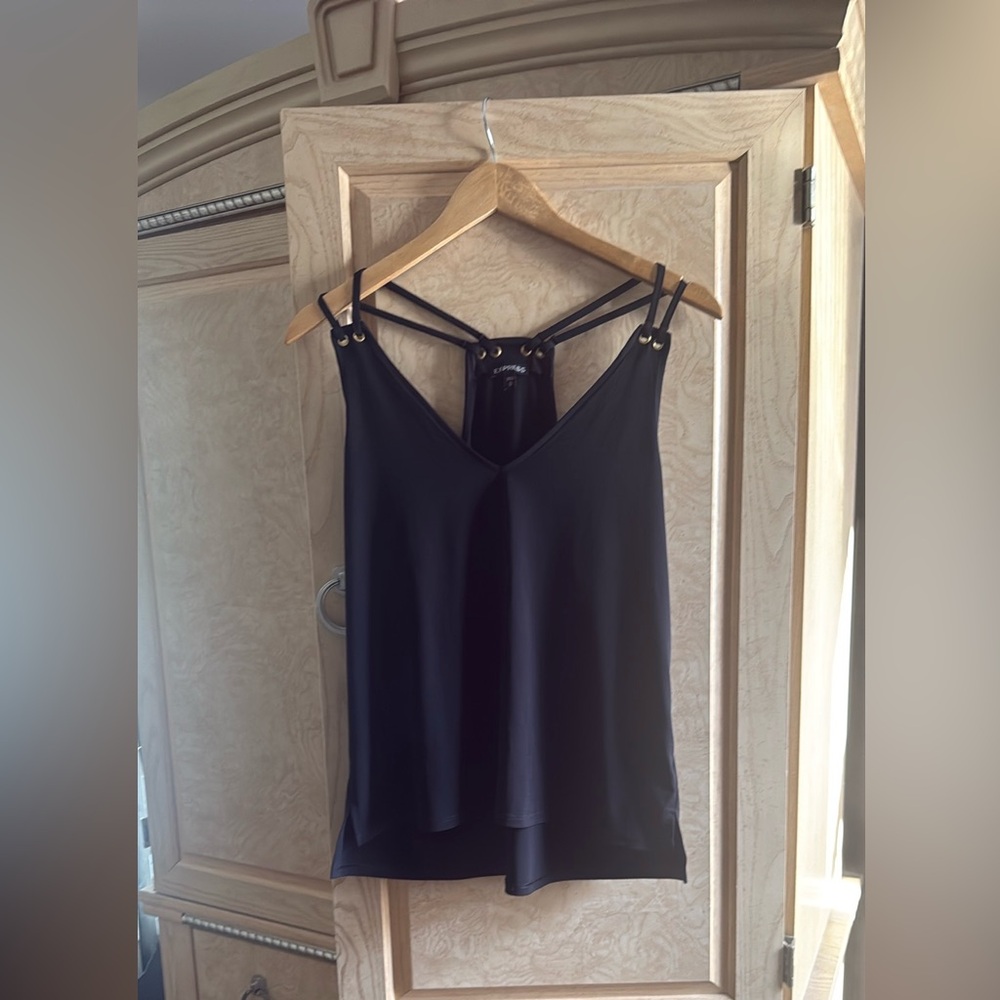 Express Black Sleeveless Camisole with Racerback